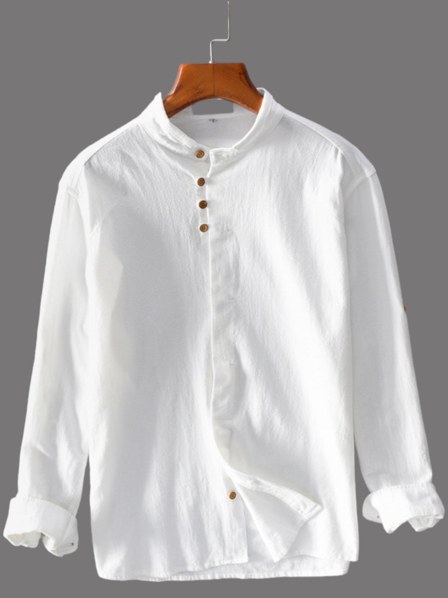 A Classic Comfort: Navy Blue Full Sleeve Shirt for Men