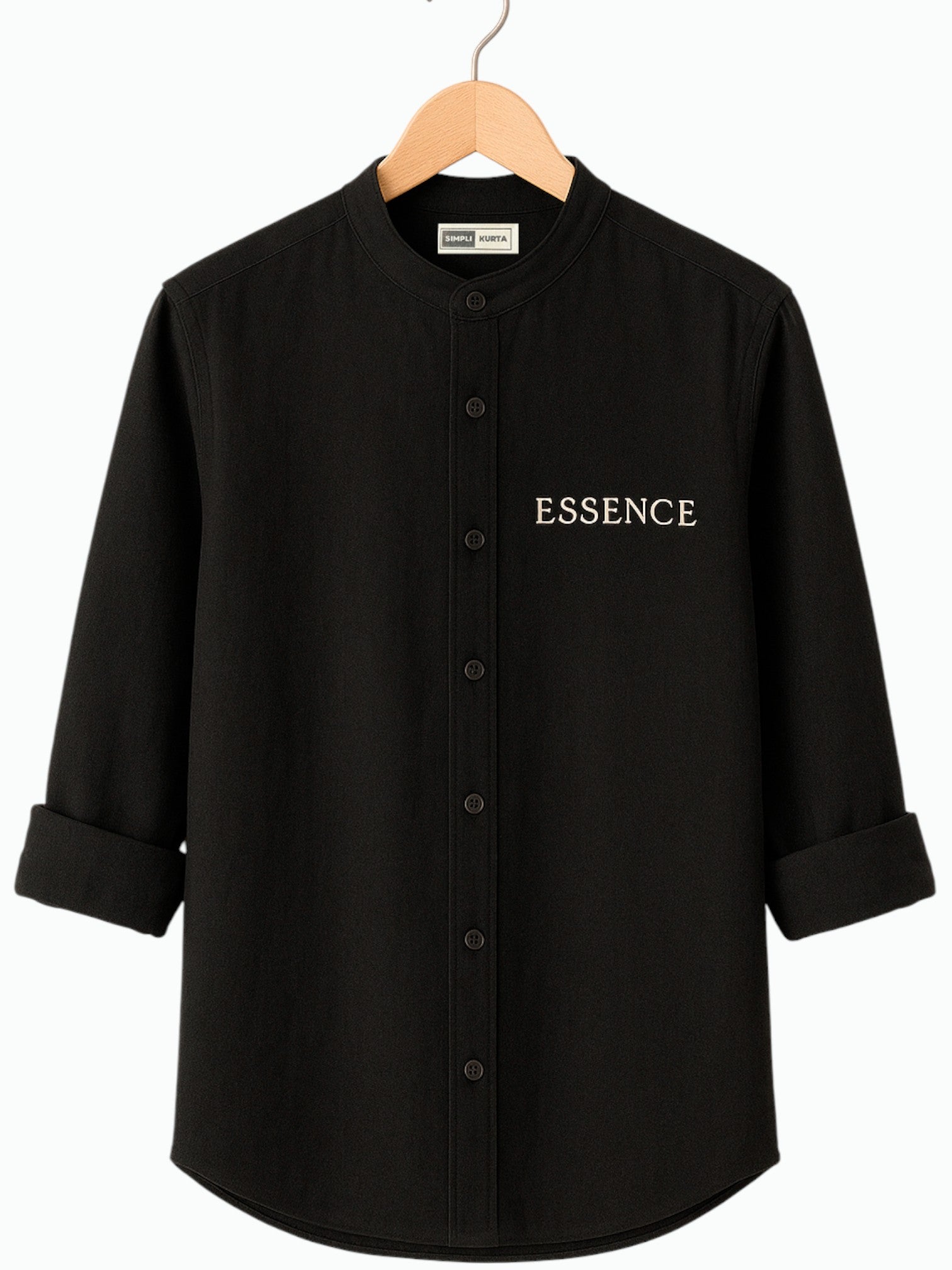 Casual Chic Printed Black Kurta