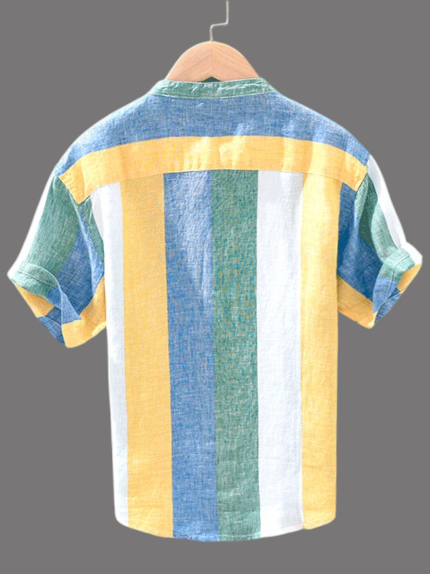 #Premium Cotton Kurta with Multicolour Stripes